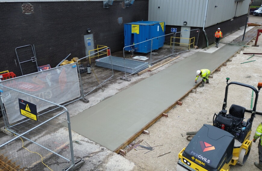 Concrete yard contractors Rochdale