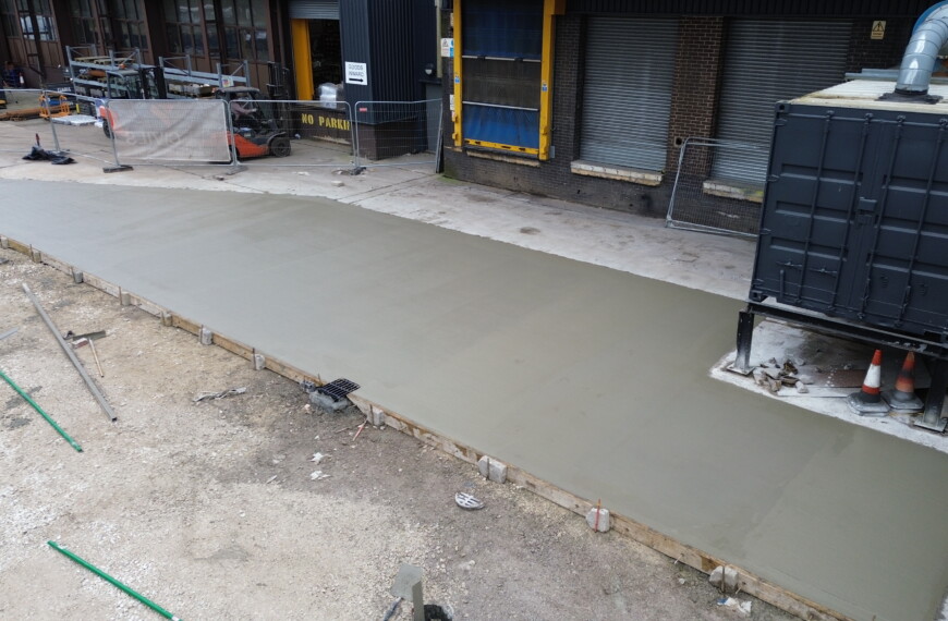 Concrete yard contractors Rochdale